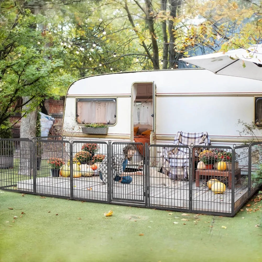 Outdoor/Indoor Dog Playpen